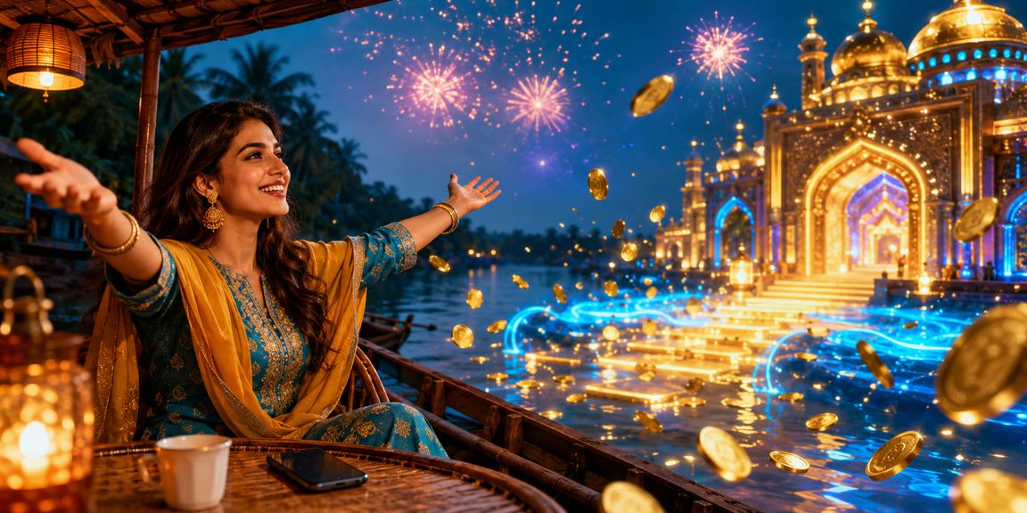 সুন্দরবন অঞ্চলে একজন ব্যবহারকারী মোবাইলে t91 প্ল্যাটফর্ম নিরাপদে ব্যবহার করছেন